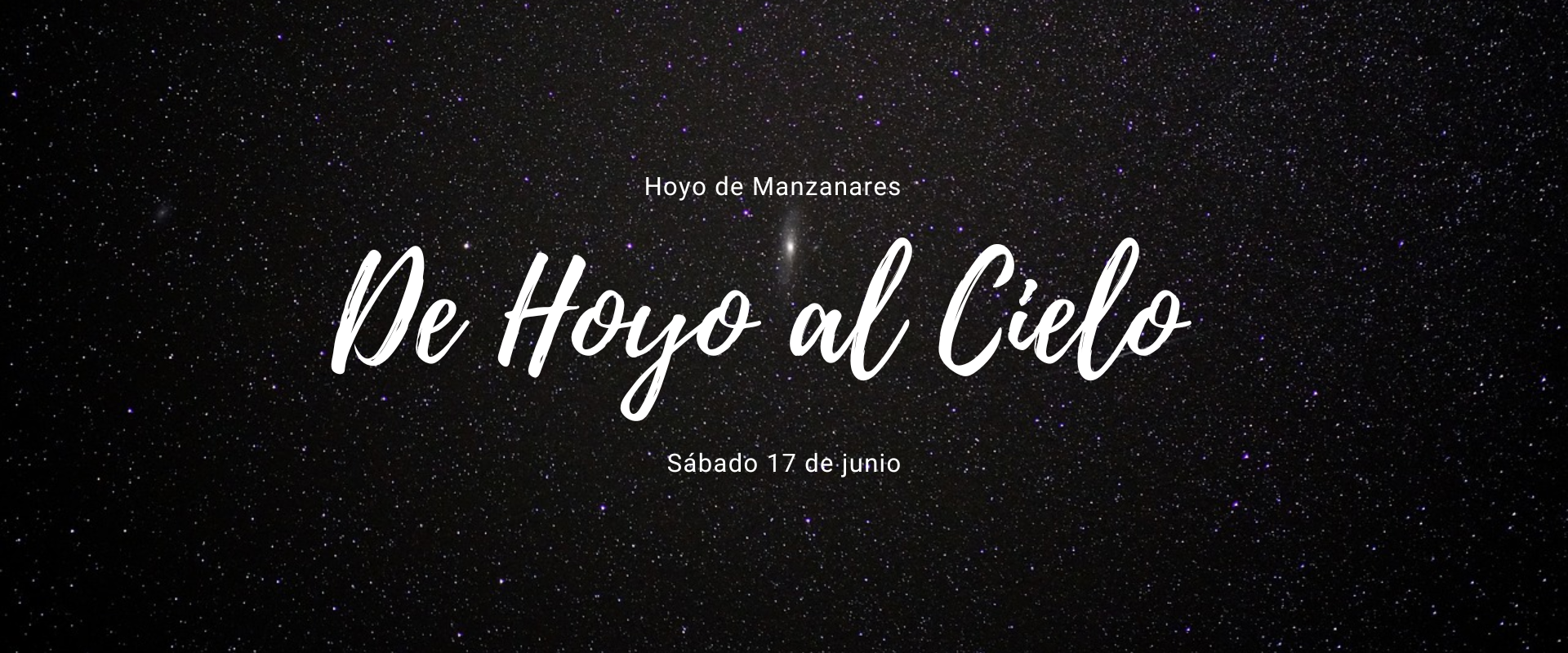 Observa el firmamento sin moverte del pueblo con «De Hoyo al Cielo»