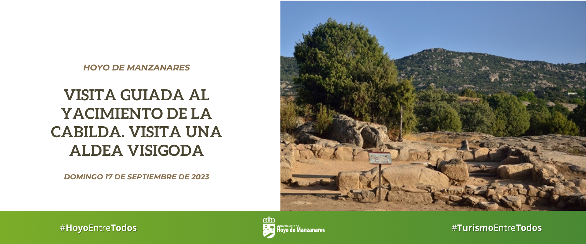 17 de septiembre: Visita una aldea visigoda