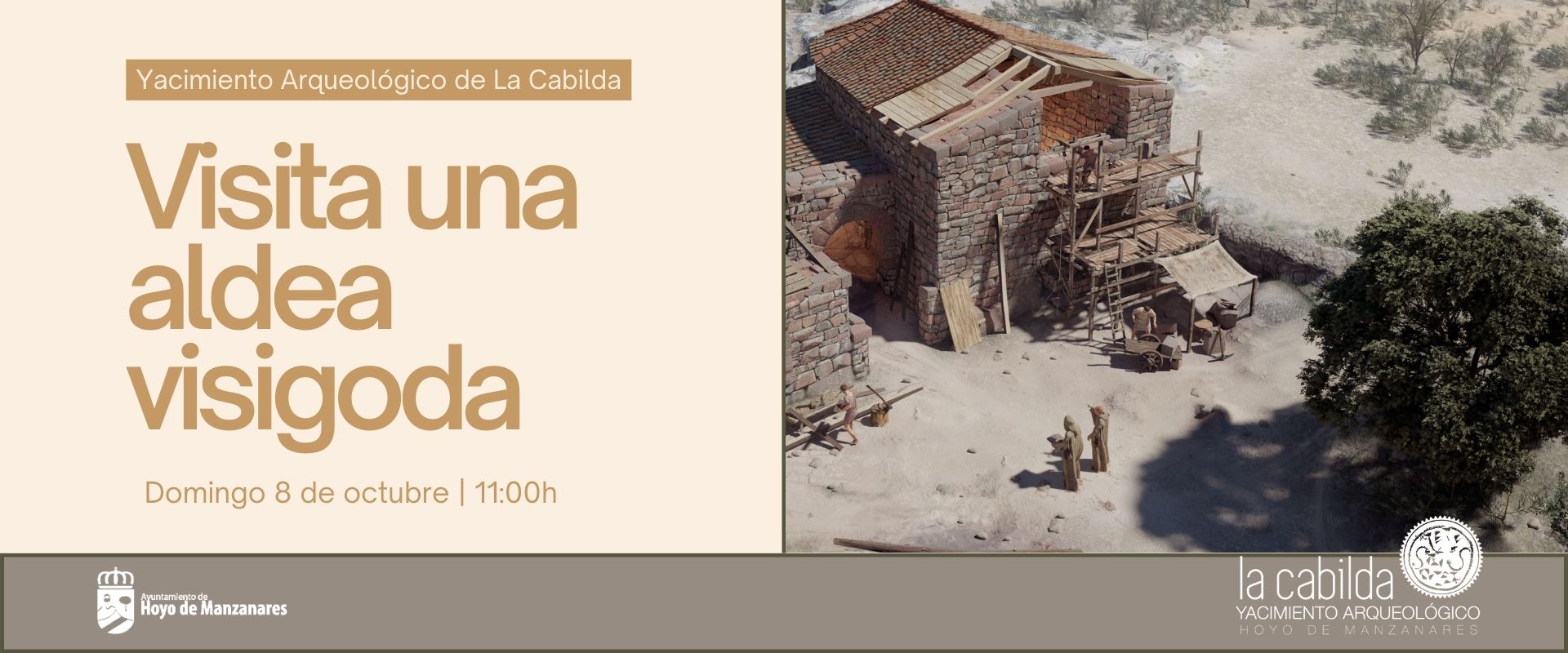 Domingo 8 de octubre. Visita una aldea visigoda.