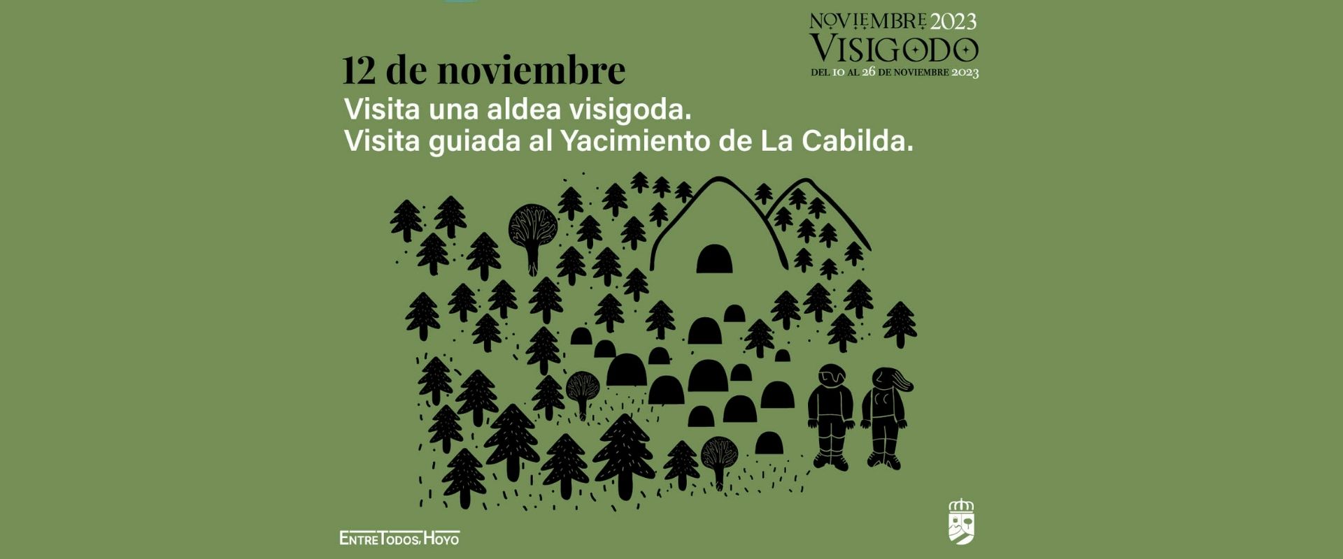 Visita una aldea visigoda. (Visita guiada al Yacimiento de La Cabilda)