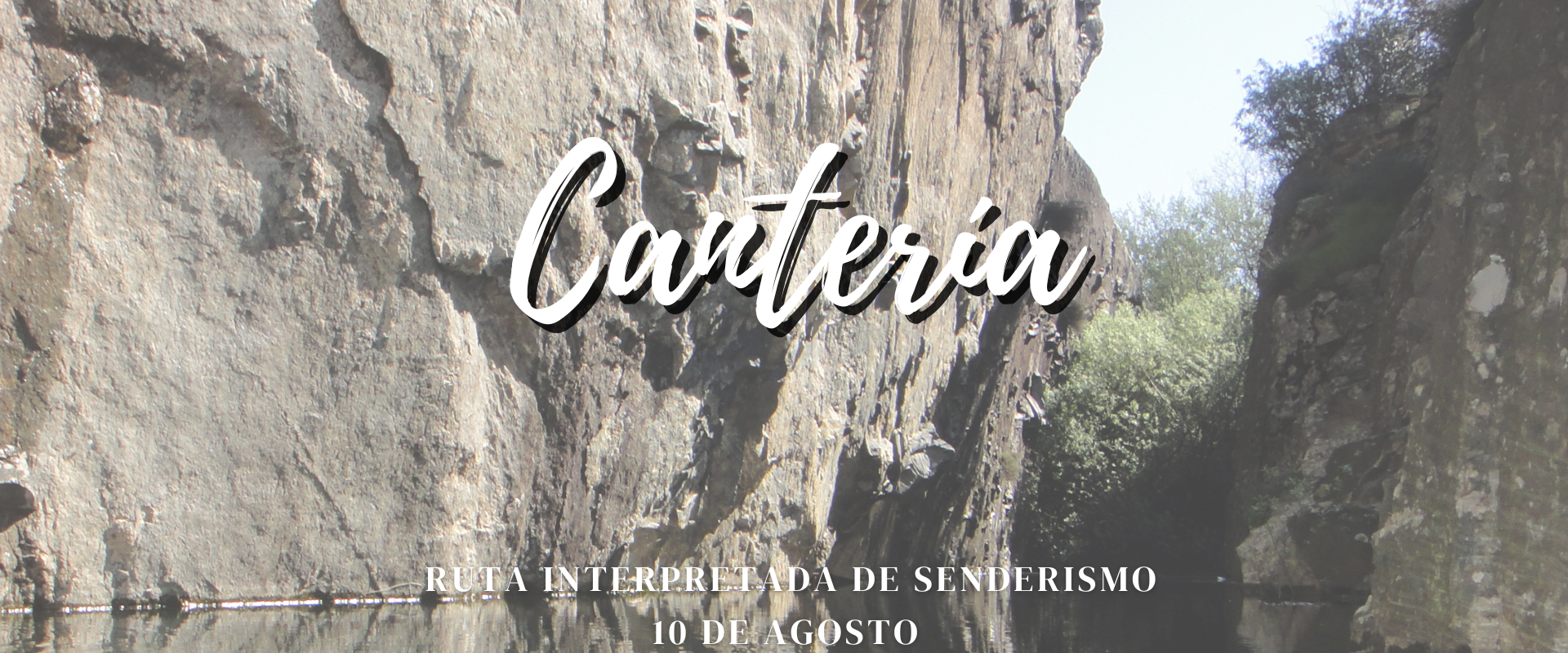 Ruta interpretada de senderismo “Cantería”