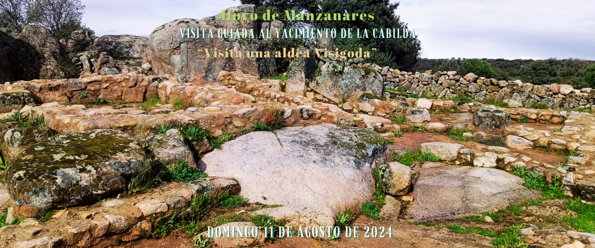 “Visita una aldea visigoda”