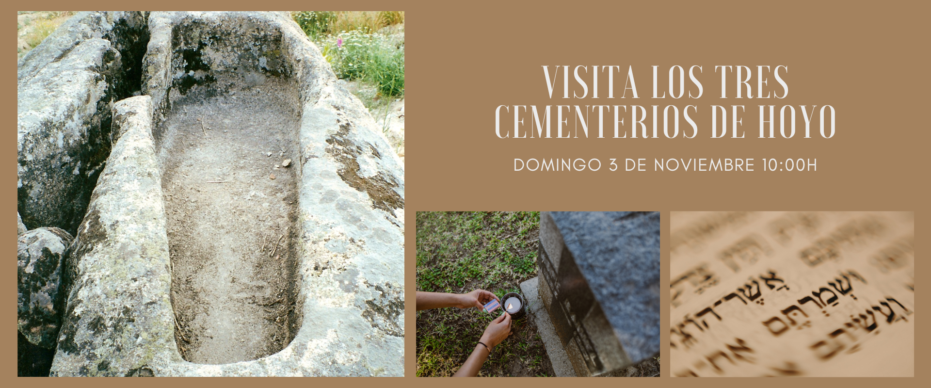 Visita los tres cementerios de Hoyo de Manzanares el próximo domingo 3 de noviembre