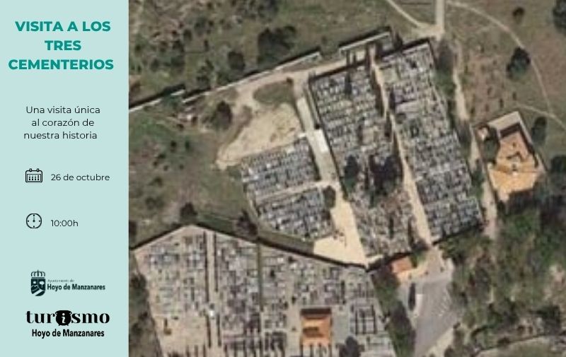 Domingo 26 de octubre. Visita a los tres cementerios. Una visita única al corazón de nuestra historia.