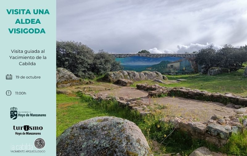 Domingo 19 de octubre. “Visita una aldea visigoda”. Visita guiada al Yacimiento de La Cabilda.