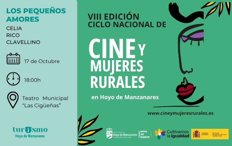 Hoyo de Manzanares se suma al VIII Ciclo Nacional de Cine y Mujeres Rurales con cine, coloquio y merienda.