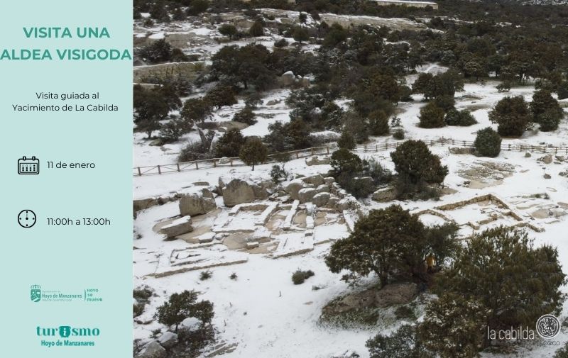 Domingo 11 de enero. «Visita una aldea visigoda». Visita guiada al Yacimiento de La Cabilda.