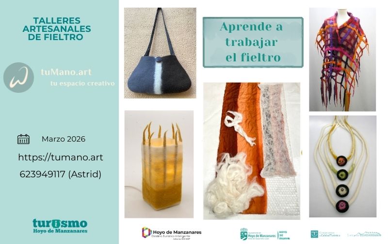 Aprende fieltro artesanal en Hoyo este mes de marzo