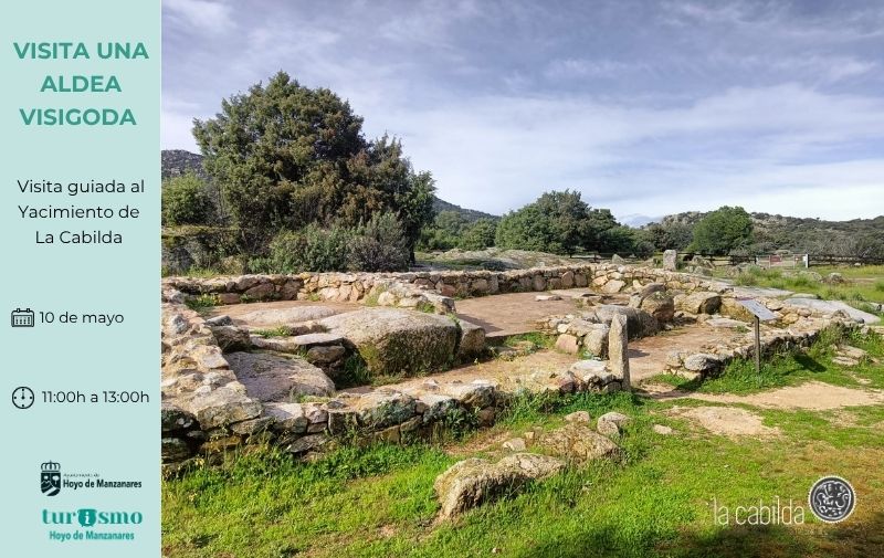 Domingo 10 de mayo. «Visita una aldea visigoda». Visita guiada al Yacimiento de La Cabilda