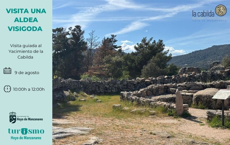 Domingo 9 de agosto. «Visita una aldea visigoda» Visita guiada al Yacimiento de La Cabilda